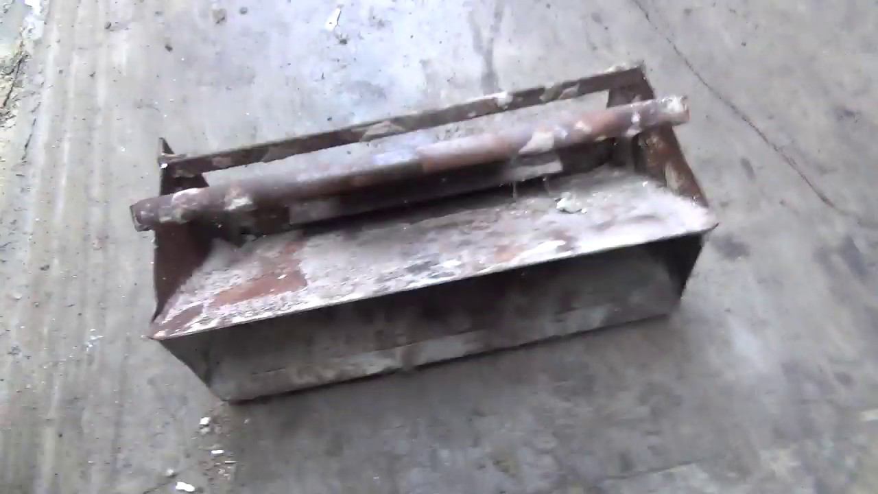 Станок для растягивания клея по газобетону ( для кладки стен ) смотреть онлайн