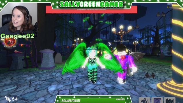 Hallow's Eve 2018 Bloxtober EVENT! Roblox LIVE with SallyGreenGamer смотреть онлайн