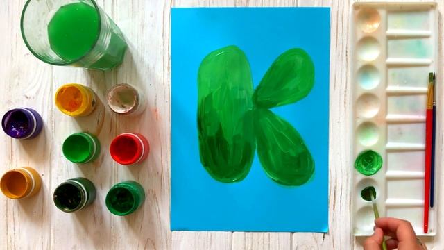 АЛФАВИТ для малышей от А до Я Буква К Урок рисования