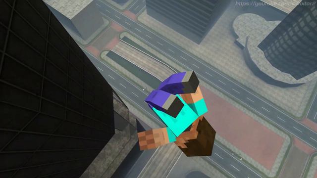 Garry's Mod Physics - Minecraft Ragdoll Compilation #1 смотреть онлайн