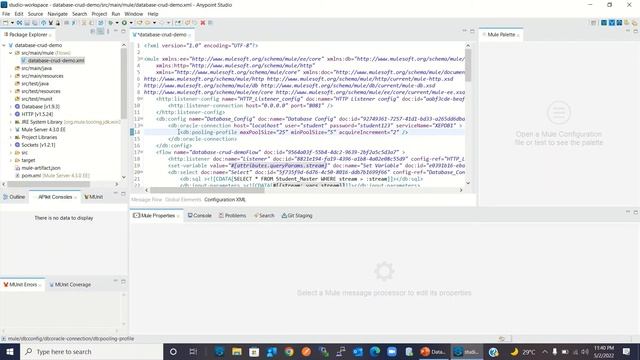 Database Connector | Configure Connection Pool смотреть онлайн