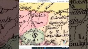 карта Кавказа 14 века)