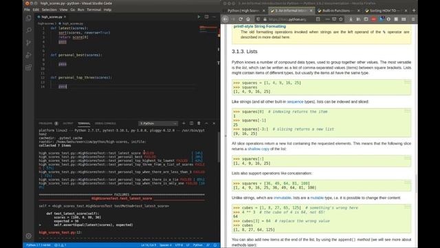 Programming Practice - High Scores смотреть онлайн