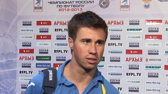 Послематчевое интервью Александра Шешукова смотреть онлайн