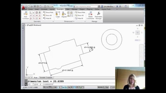 AutoCAD Tip -- Save Time with Smart Parametric Dimensions (Lynn Allen/Cadalyst Magazine) смотреть онлайн