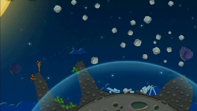 Angry Birds Space - Level 1-18 - 3 Star Walkthrough | WikiGameGuides смотреть онлайн
