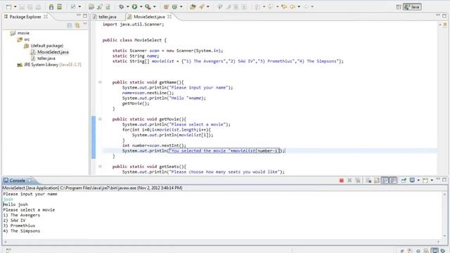 Java Programming Basics - Movie Ticket - 4 - Final Video смотреть онлайн