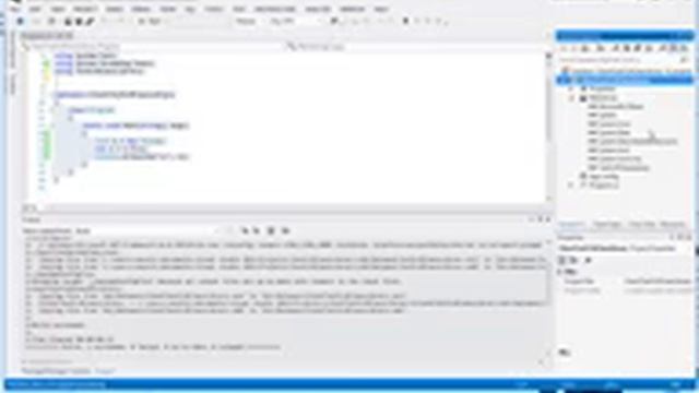 Demo of Visual C++ CLR DLL with Microsoft .Net C sharp client смотреть онлайн