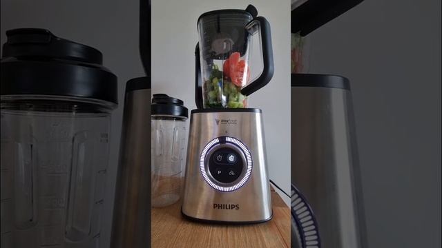 Blender próżniowy Philips HR3756 1400W || Vacuum Blender смотреть онлайн
