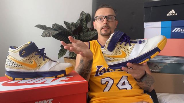 Обзор №116: Nike Zoom Kobe 2 ''Lakers Home'' смотреть онлайн
