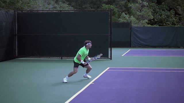 DAVID FERRER • FOREHAND IN SLOW MOTION