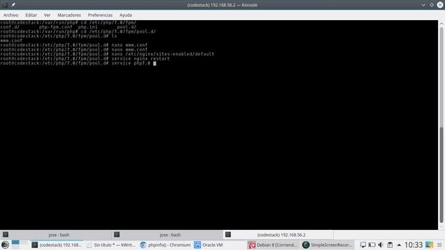 23 - Habilitar PHP en GNU/Linux: Modo Socket Unix y Modo Escucha [NGINX - Español] смотреть онлайн