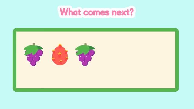 Fruit Patterns | Math for Kids | Math Lessons & Creta Class смотреть онлайн