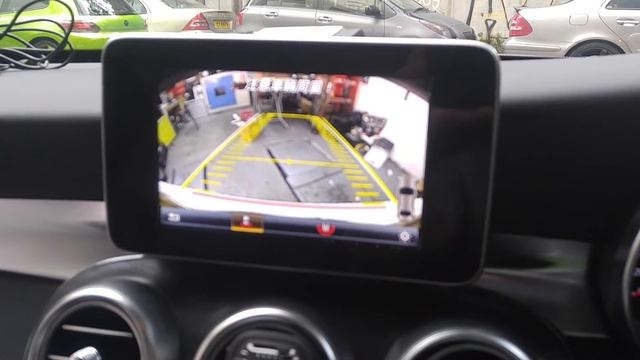 Benz W205 Rear view camera install смотреть онлайн