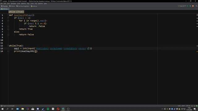 Python 3.6 Örnek Programlar #3 | Asal Sayı Sorgulayıcı смотреть онлайн