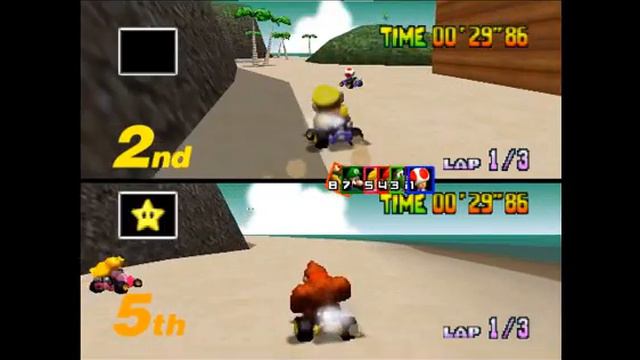 Mario Kart 64 смотреть онлайн