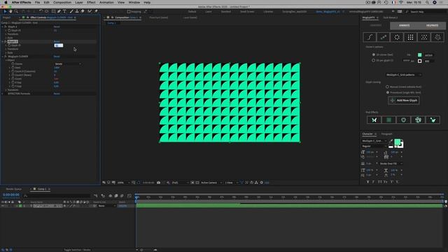 Create Animated Patterns in After Effects with MoglyphFX смотреть онлайн