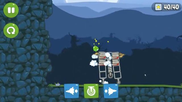 Безумная машина в Bad Piggies смотреть онлайн