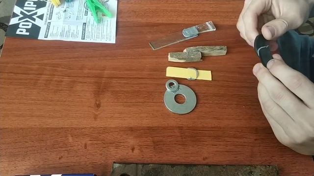 Холодная сварка / POXIPOL / Проверка на прочность смотреть онлайн