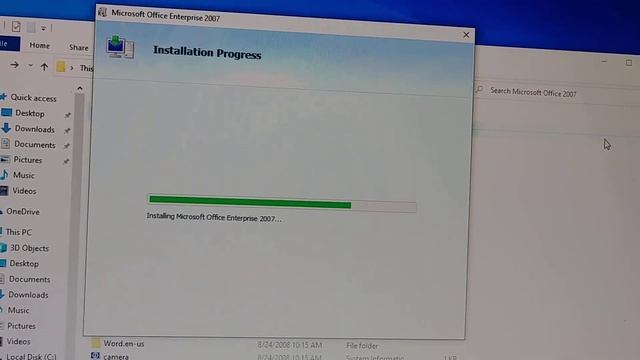 HOW TO INSTALL M-S OFFICE 2007 ON WINDOWS 10 смотреть онлайн
