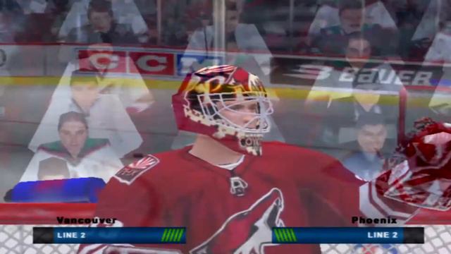 NHL 06 Gameplay Phoenix Coyotes vs Vancouver Canucks смотреть онлайн