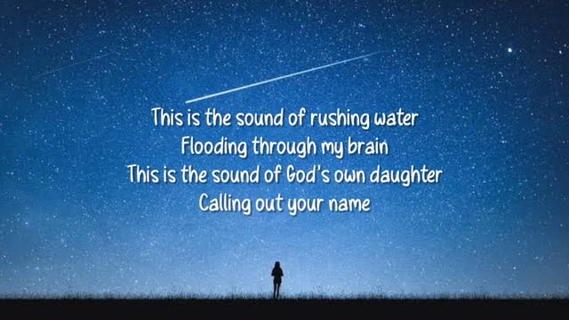 Sting - Rushing Water (Lyrics)