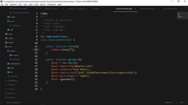 33 - Listado de usuarios | Sistema con PHP | @cursania смотреть онлайн