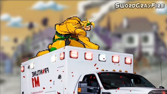 :.Sprite Animation.: DIO Kills Yoshikage Kira смотреть онлайн