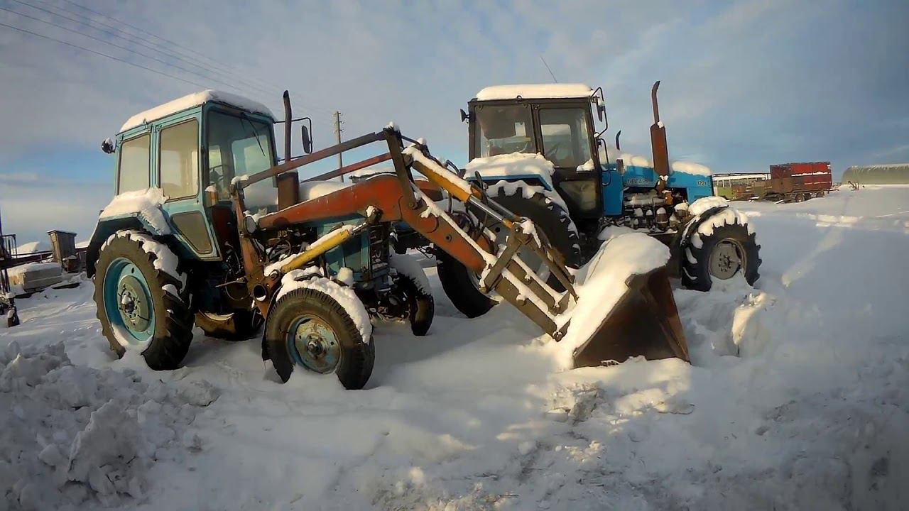 (Сезон 2019) МТЗ 92П разгрузка удобрений! / ( Season 2019) МТZ 92P  Fertilizer Unloading!