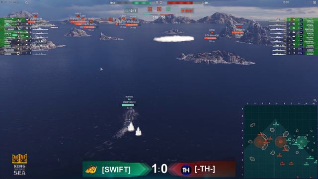 World of warships⚓ KotS X // [SWIFT] Стрижи - [-TH-] TEAM HOUSE смотреть онлайн