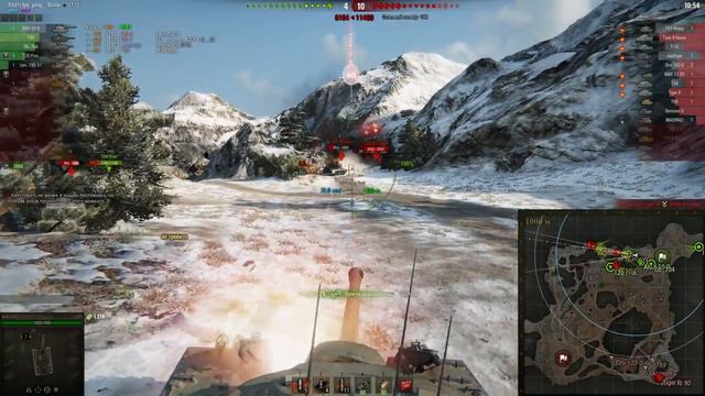 Т95 | Как биться в окружении на ПТ без башни? Не просто, но можно! Анализ боя на T95 Wot