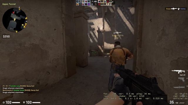 AMD Radeon RX 5500 XT -- Intel Core i3-10100F -- CSGO FPS Test смотреть онлайн