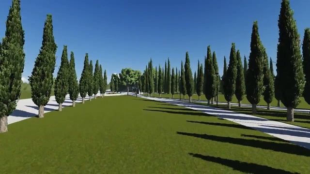 Проект Сада М 1:500 AutoCad+SketchUp+Lumion смотреть онлайн