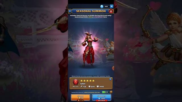 Сезонный призыв х26 в Mythwars & Puzzles (Gods Strike)