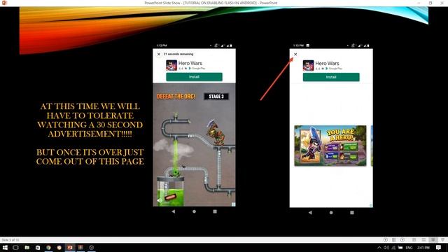 Tutorial on how to enable flash player on an android phone for Virtual Laboratory experiments смотреть онлайн