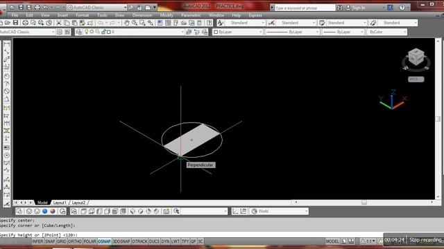Autocad 3D modeling Box command | using Box command in AutoCAD | Create 3D box in Autocad | cube смотреть онлайн