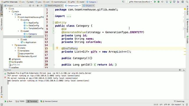 TH SpringWithHibernate Stage1 Video6 720p Add JPA Annotations to Entities смотреть онлайн