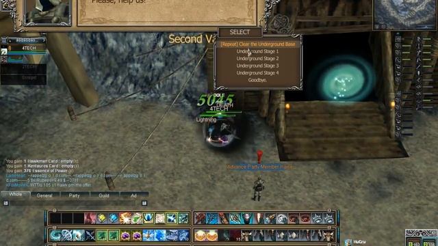Rappelz: server Undine - Lost Mines speedrun or how to fast making lvl up смотреть онлайн