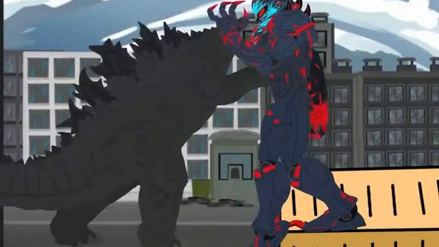 Godzilla vs Apex/Stick Nodes ANIMATIONS смотреть онлайн