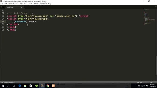 Like and unlike system (similar to Facebook likes) using PHP and Mysql смотреть онлайн
