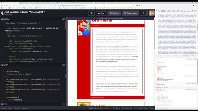 SadriCodes: CSS Variables & Member Group Magic смотреть онлайн