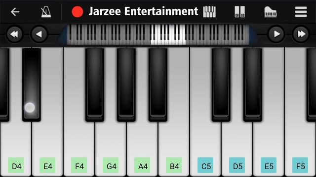 Tum Hi Ho SLOW VERSION - Easy Mobile Perfect Piano Tutorial смотреть онлайн