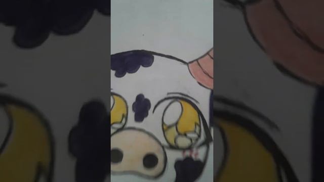 Рисуем животных #7 /коровка/ смотреть онлайн