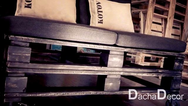 Мебель из поддонов | Furniture from pallets смотреть онлайн