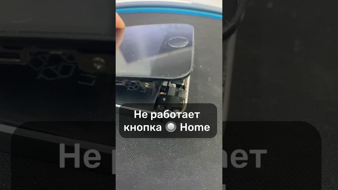iPhone SE перестала работать кнопка Home смотреть онлайн