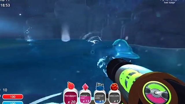 ВПЕРВЫЕ НАШЁЛ ЛУЖА - СЛАЙМА в Slime rancher: видео от rom_chik TV смотреть онлайн
