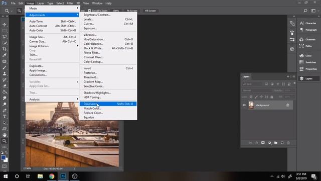 How to create a 3D effect for an image (Photoshop tutorial) смотреть онлайн