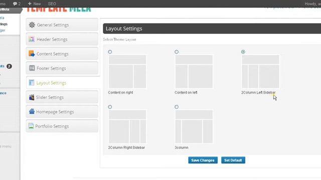 Layout Settings - Wordpress Framework - TemplateMela Tutorial смотреть онлайн