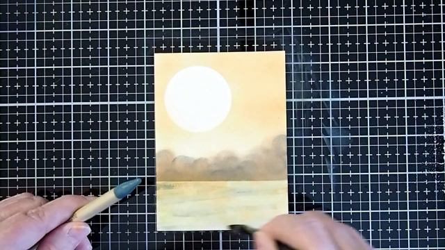 "Peaceful Sunset" Video Tutorial смотреть онлайн