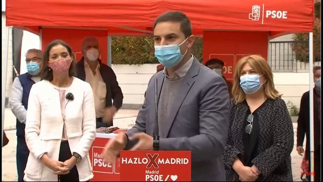PSOE Madrid | Acto de Reyes Maroto en Alcorcón смотреть онлайн
